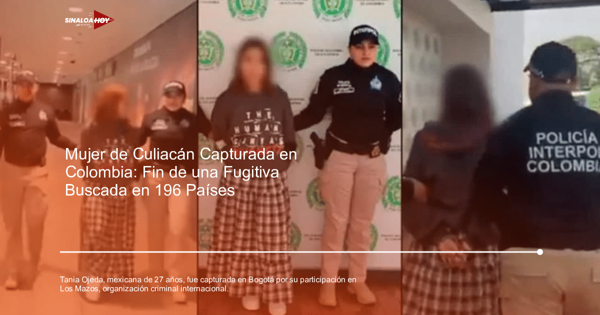 Tania Ojeda capturada en Bogotá por vínculos con 'Los Mazos'.