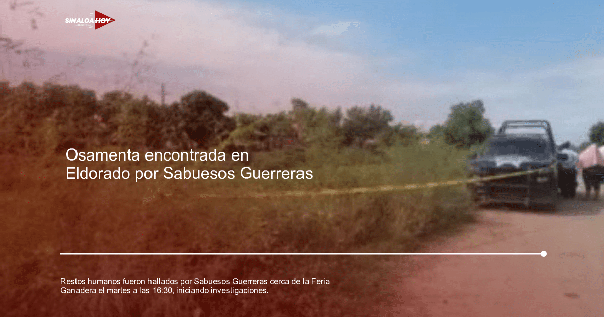 Vehículo oscuro en camino rodeado de vegetación con cinta amarilla y personas cerca, relacionado con el hallazgo de restos humanos.