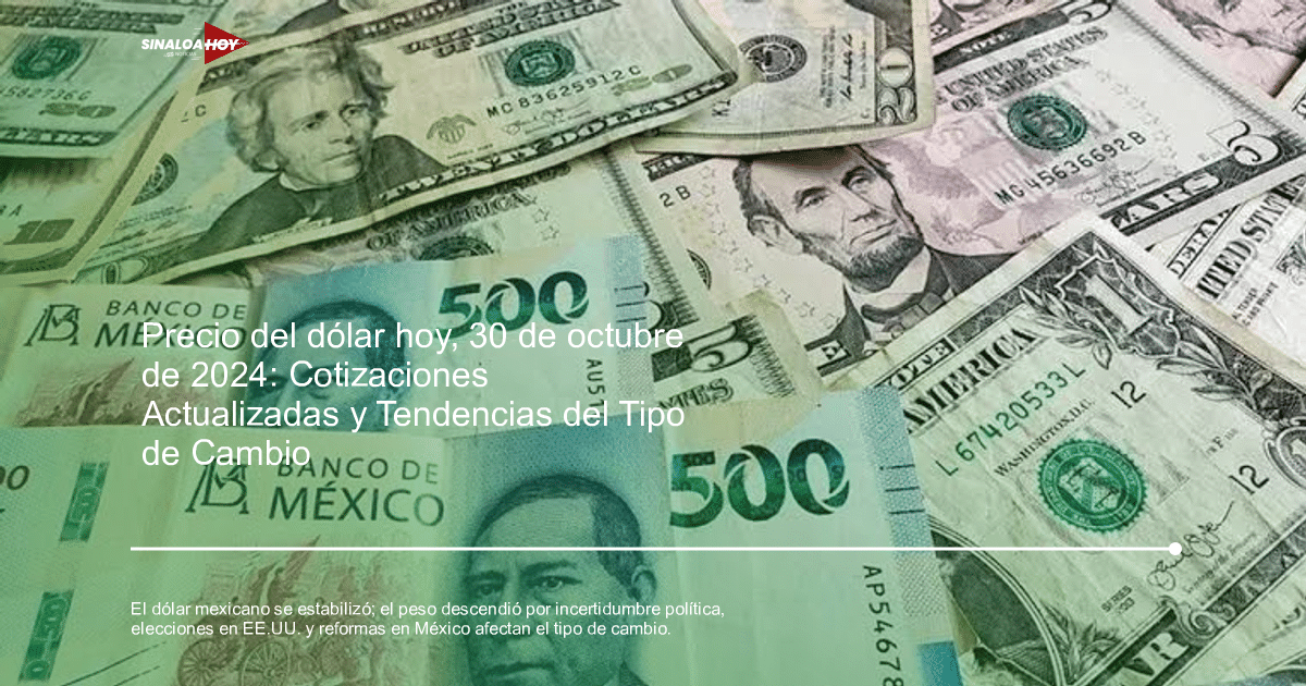 Billetes de pesos mexicanos y dólares estadounidenses, incluyendo 500 pesos y varios valores en dólares.