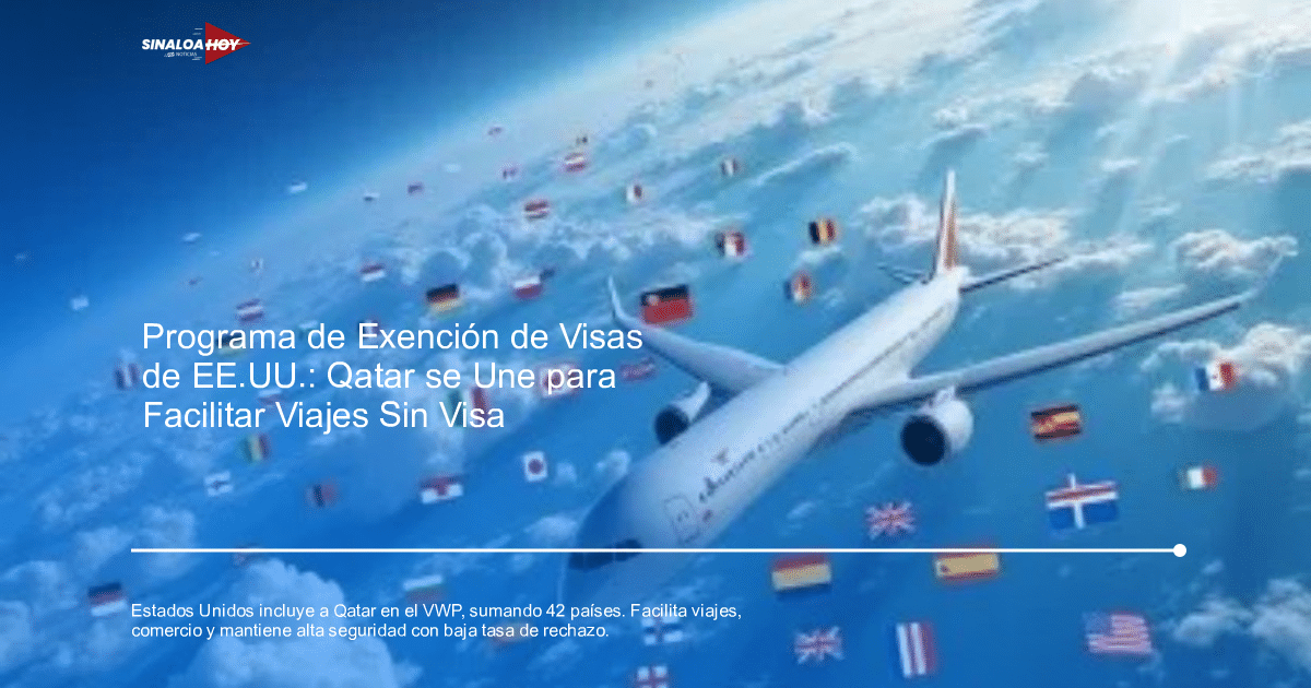 Avión volando sobre nubes con banderas de varios países, representando viajes internacionales y globalización.