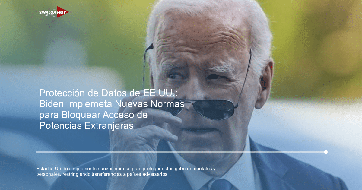 Persona con gafas de sol mirando hacia un lado, representando la vigilancia en la protección de datos en EE.UU.