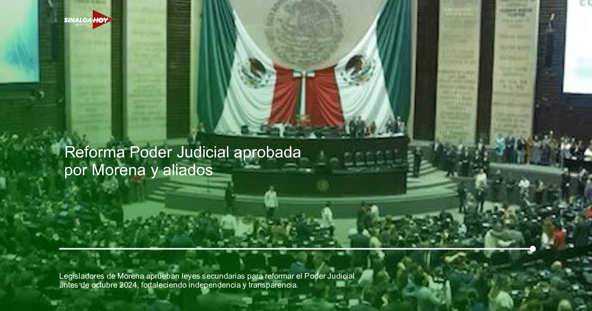 Interior de la Cámara de Diputados de México con estrado y bandera mexicana durante sesión legislativa.