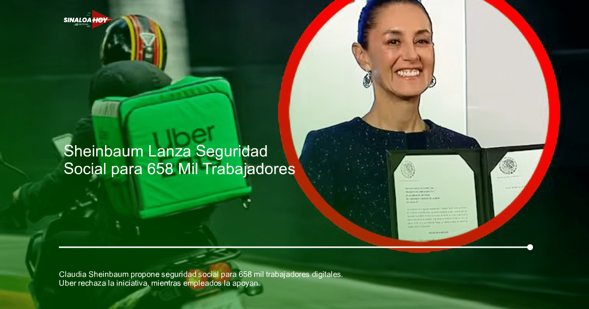 Repartidor de Uber Eats en motocicleta con mochila verde y logo, junto a una persona en evento formal.