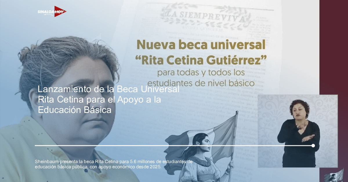 #EducaciónAmbiental, 11 de septiembre, beca, Claudia Sheinbaum, Política Social