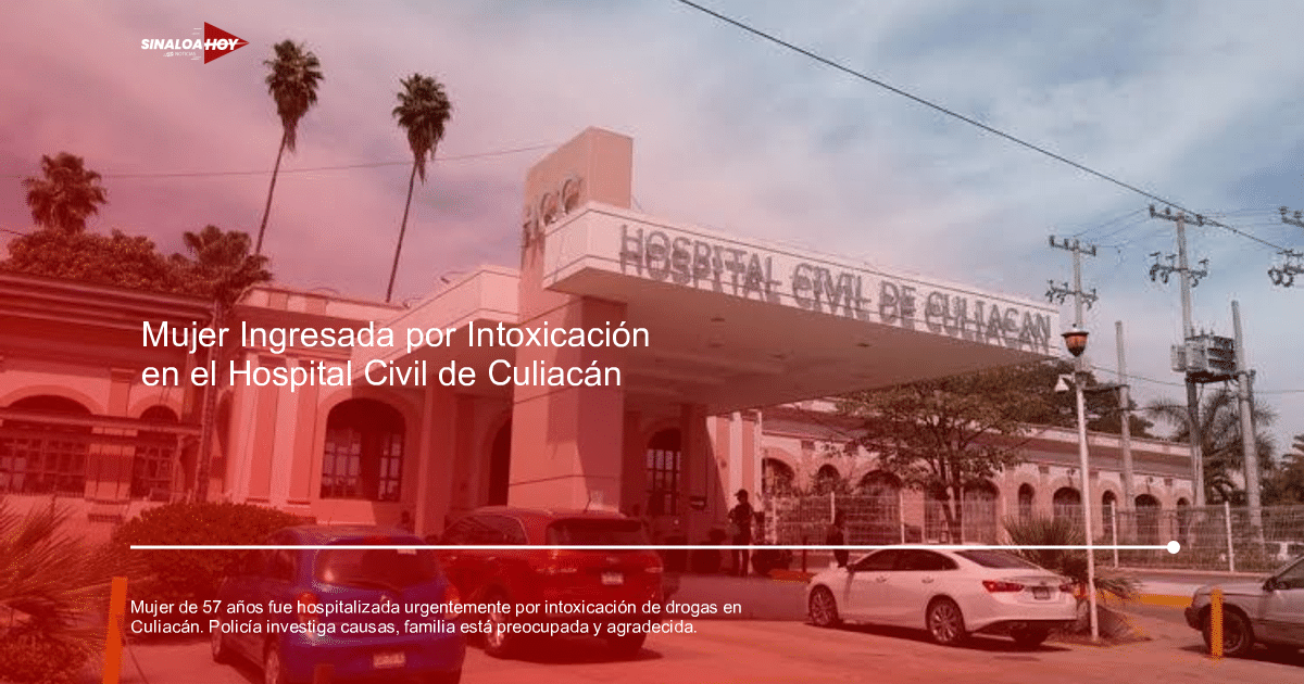 accidente Culiacán, antidrogas, emergencia médica, intoxicación, policía