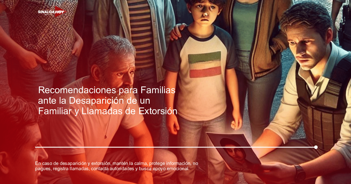 alerta de seguridad, apoyo emocional., autoridades, desaparicion, extorsión