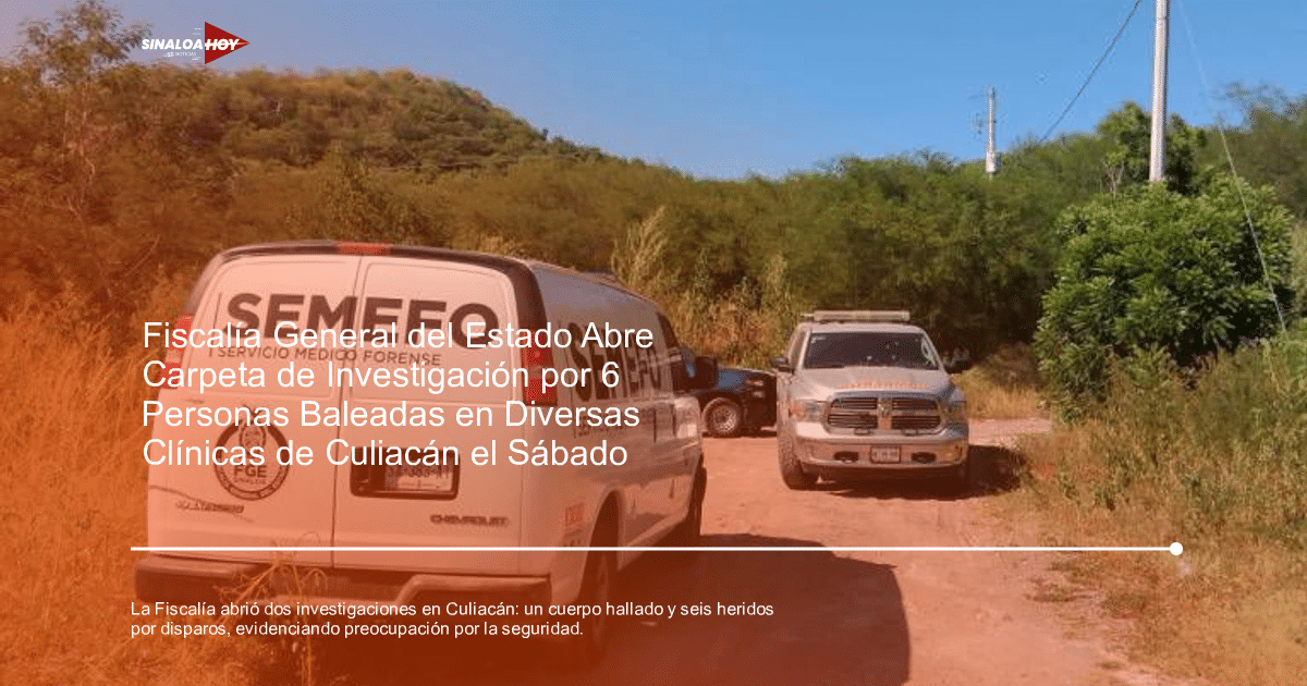 accidente Culiacán, Agente investigación, amenaza de violencia, disparos, lesionados