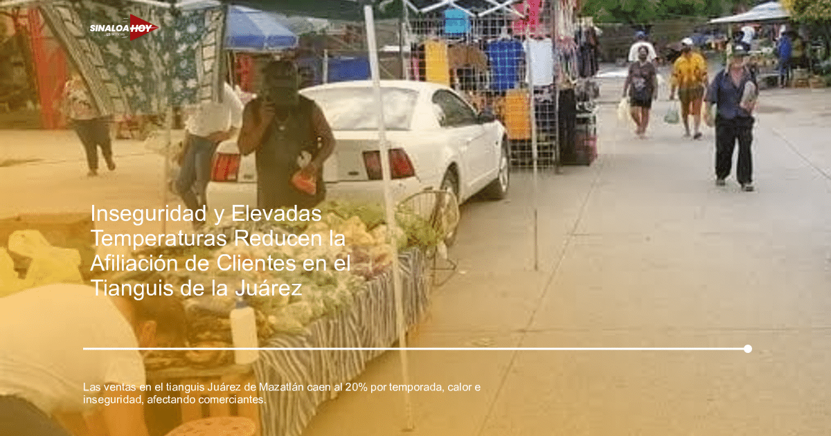 abrentianguis, calor, Inseguridad, Mazatlán, Ventas bajas