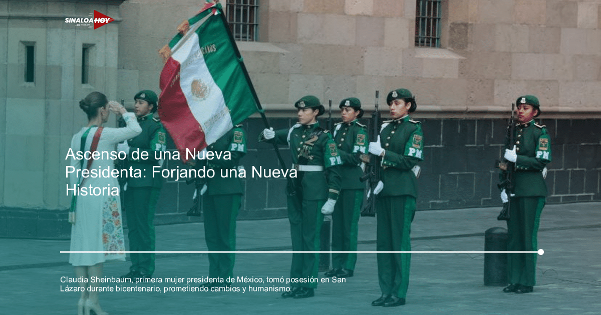 ceremonia de toma de posesión, Claudia Sheinbaum, Historia de México., Mujeres en el poder., Política mexicana