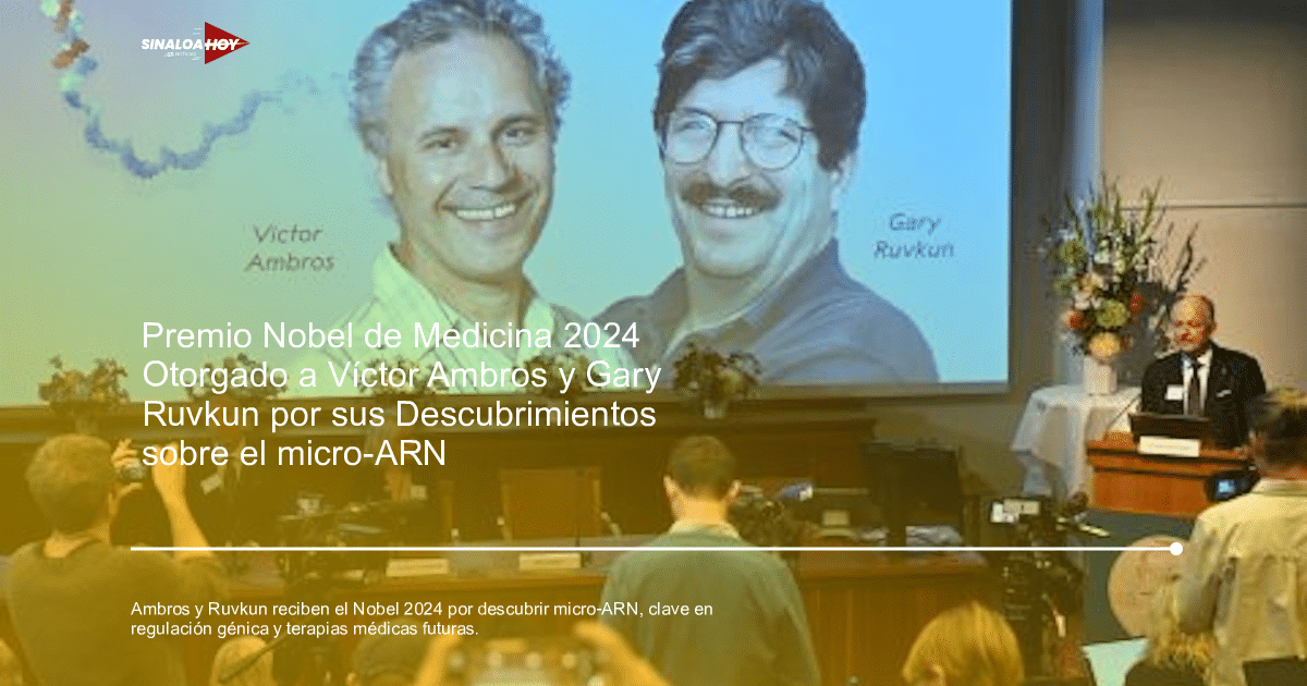 biología molecular, micro-ARN, Nobel de Medicina 2024, regulación génica, terapias génicas.