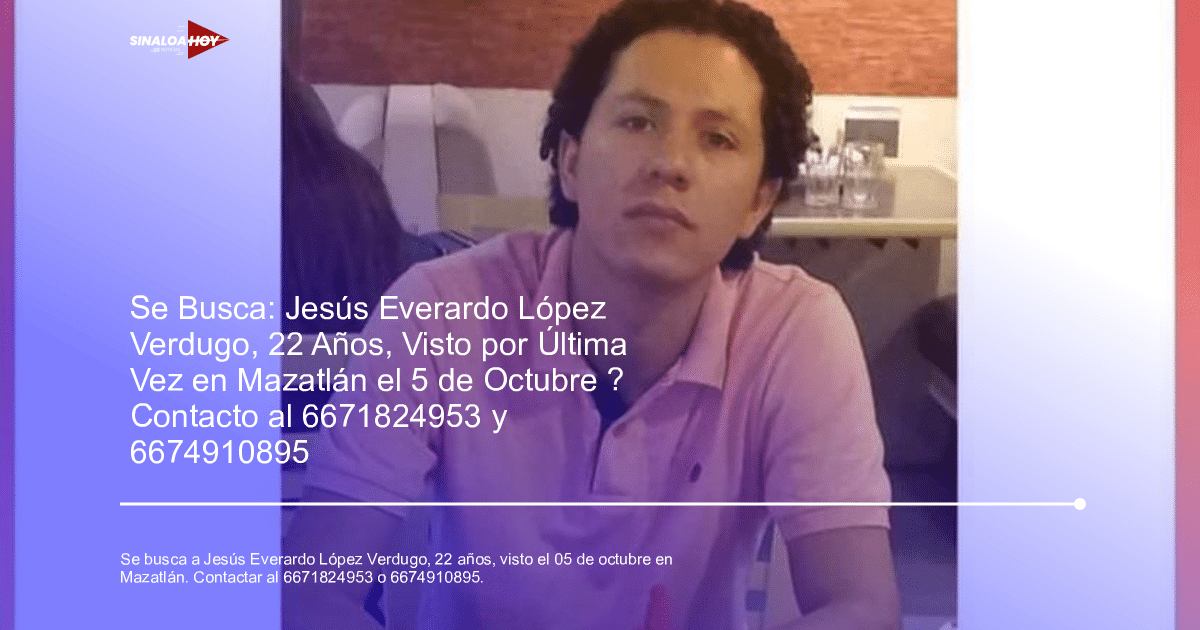 . Mazatlán, #AlertaAmber, alerta desaparecido, búsqueda., Persona no localizada