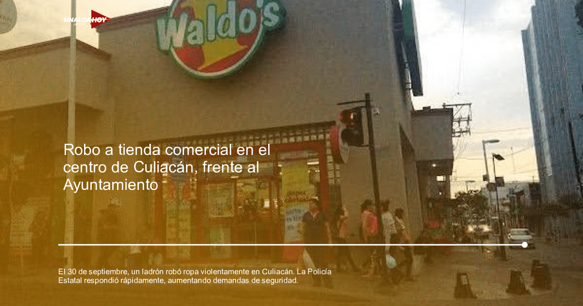 accidente Culiacán, Beisshop robo, cuerpos de emergencia, Policía Estatal Preventiva, Secretaria de Seguridad Pública