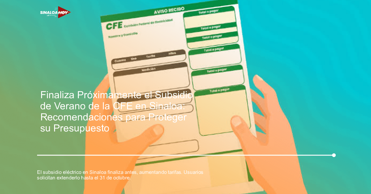 #CFE #apagón #electricidad #SinLuz, Descontento social, Sinaloa, subsidio de energía, tarifas eléctricas