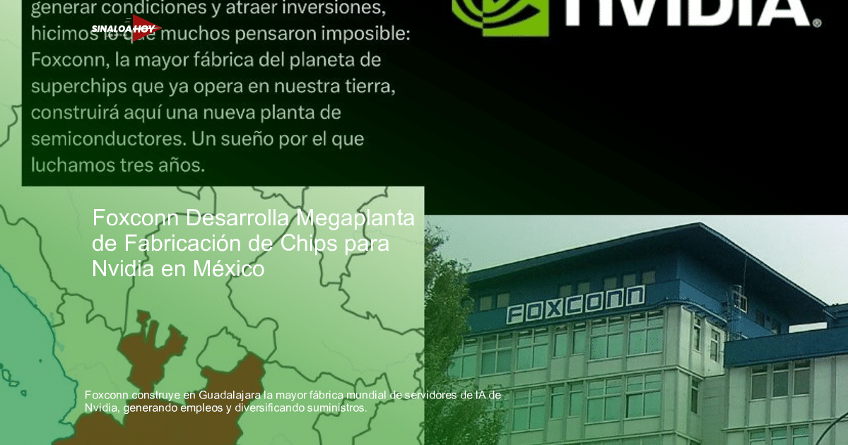 #copapormexico, Desvinculación de China, Foxconn, inteligencia artificial, Nvidia