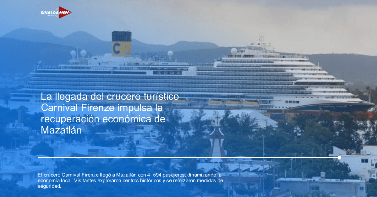 . Mazatlán, cruceros, economía local, Ecoturismo, Secretaria de Seguridad Pública