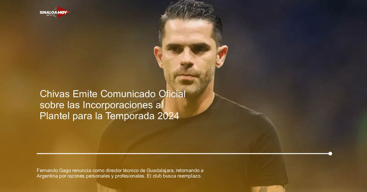 AlfaroRenuncia, Club Deportivo Guadalajara, Director Técnico, Fernando Gago, fútbol.