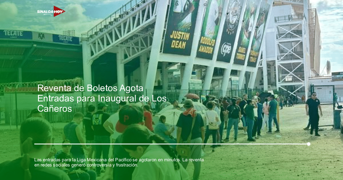 #Liga mexicana del Pacífico, afición molesta, especulación de precios, los cañeros, Reventa de boletos