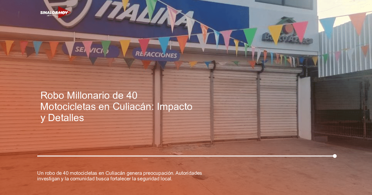 #delincuencia, accidente Culiacán, agencia, Beisshop robo, choque motocicletas