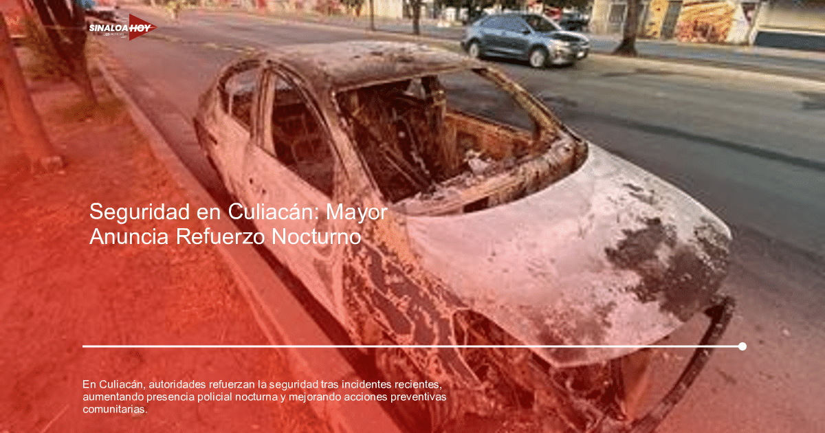 #Inseguridad, accidente Culiacán, amenaza de violencia, bloqueos, colaboración autoridades.