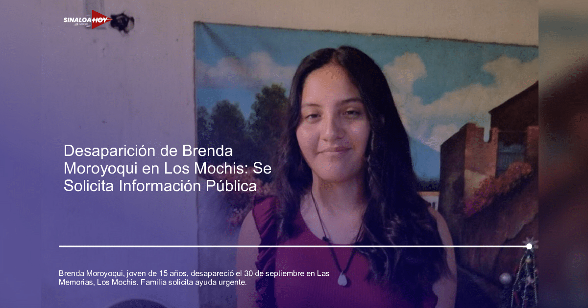 accidente Ahome, Accidente Los Mochis, Alerta de búsqueda, Brenda Mayrani Moroyoqui López, desaparicion