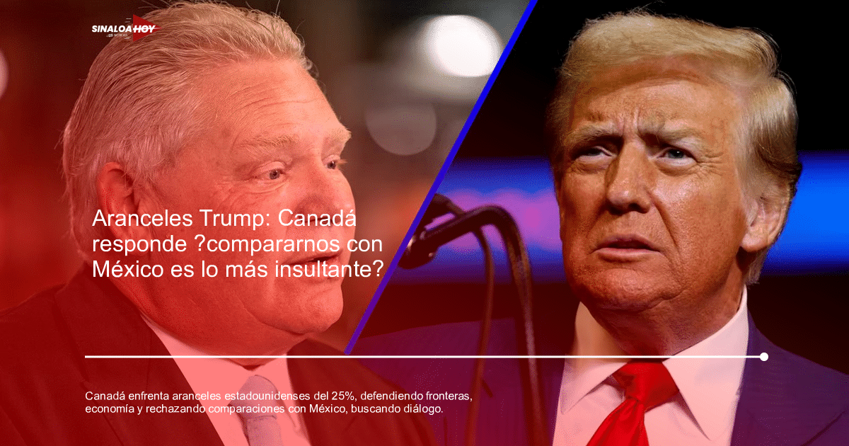 Líderes canadienses responden a amenazas de aranceles de EE.UU.