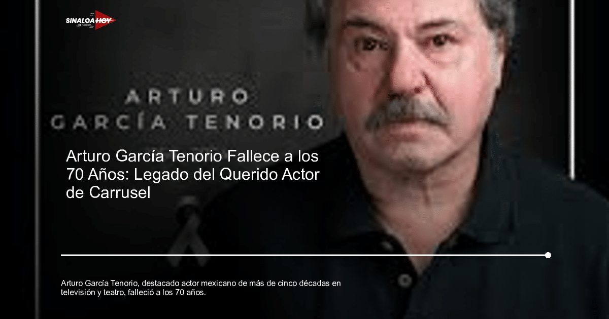 Homenaje a Arturo García Tenorio con lazo negro simbolizando luto