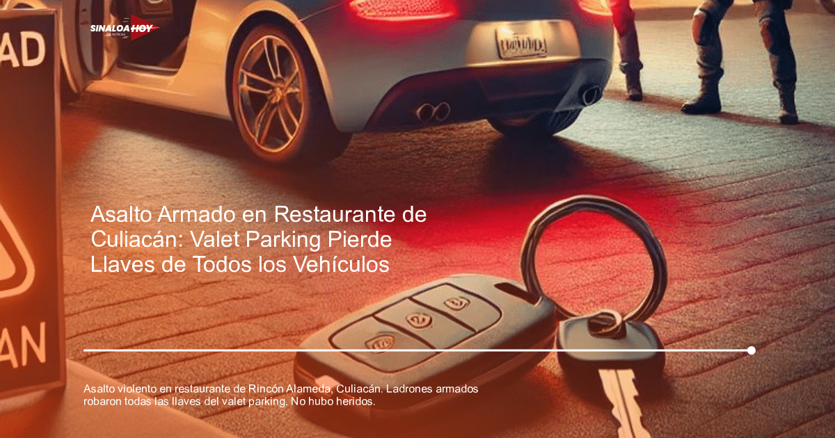 Coche deportivo blanco con puerta abierta en ambiente urbano nocturno, llavero en primer plano y personas al fondo.