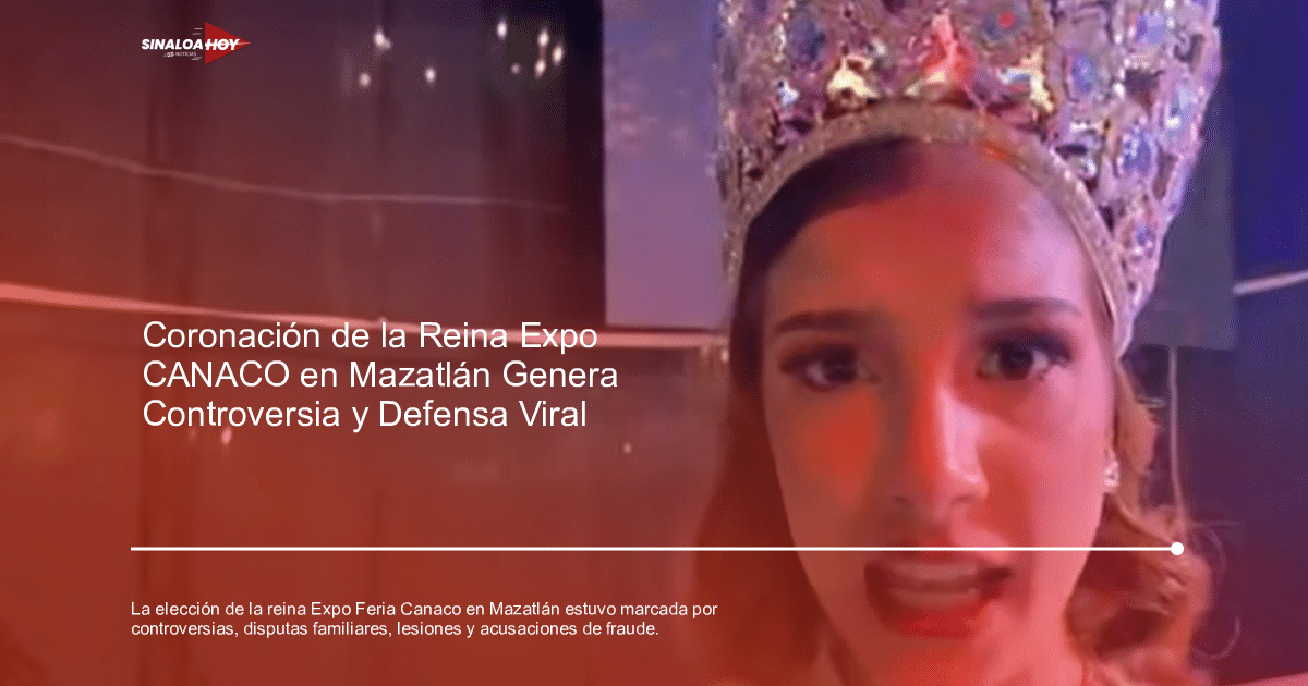 Persona con corona en ambiente oscuro, relacionada con la elección de la reina Expo Feria Canaco.