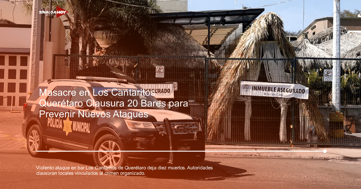 Patrulla de policía frente a inmueble asegurado en área urbana