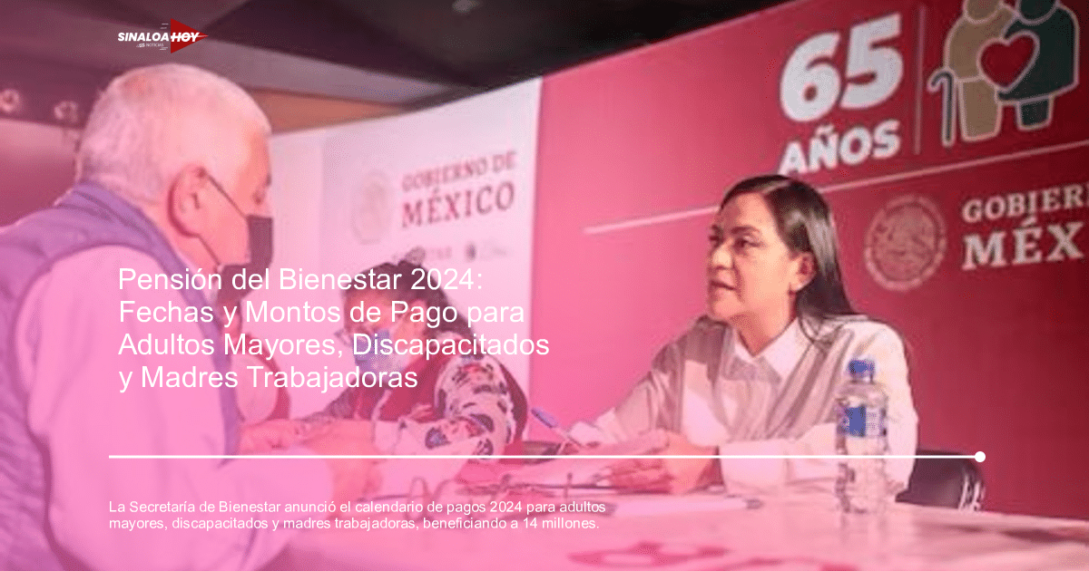 Personas mayores en un evento de registro para la Pensión del Bienestar en México