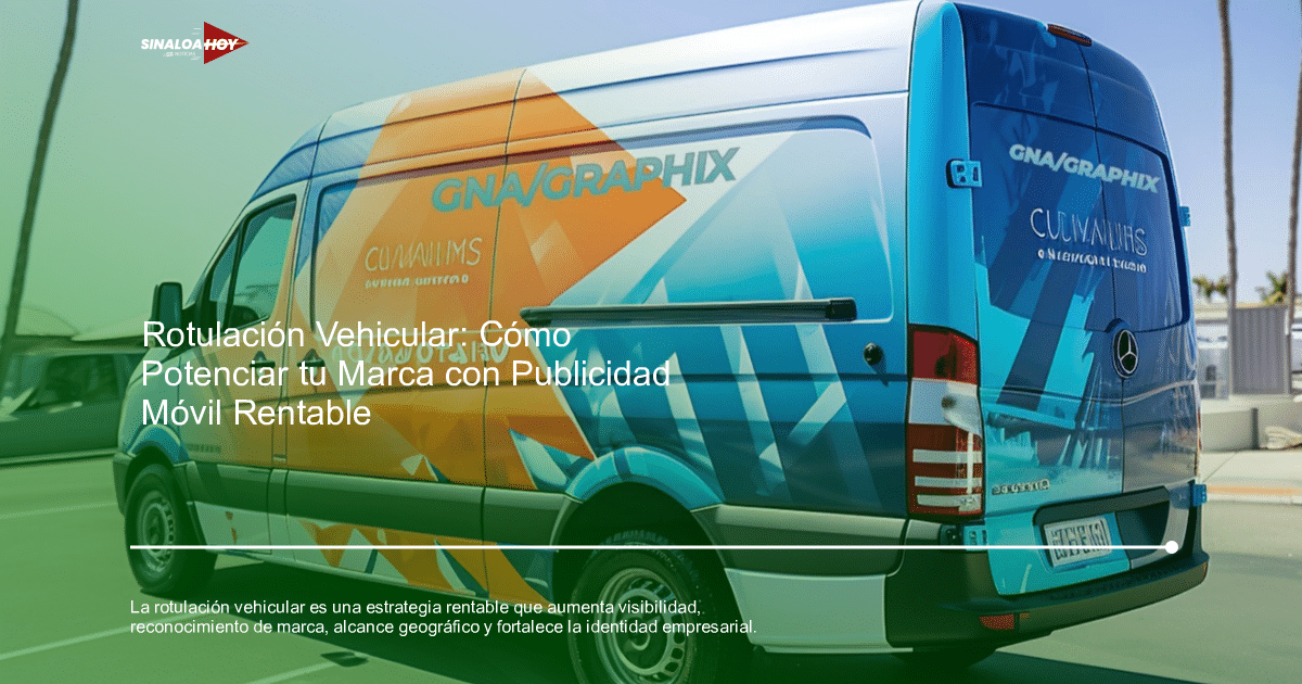 Furgoneta de GNA/GRAPHIX con diseño gráfico llamativo en un entorno al aire libre.