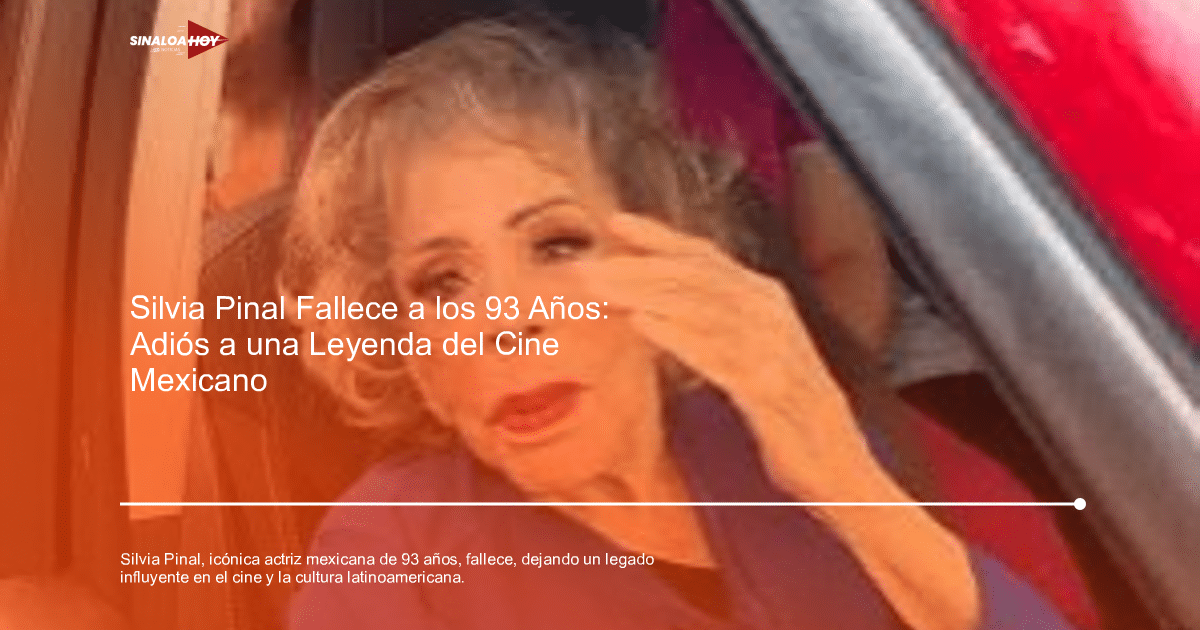 Mujer mayor en un vehículo, posiblemente Silvia Pinal, con expresión notable.