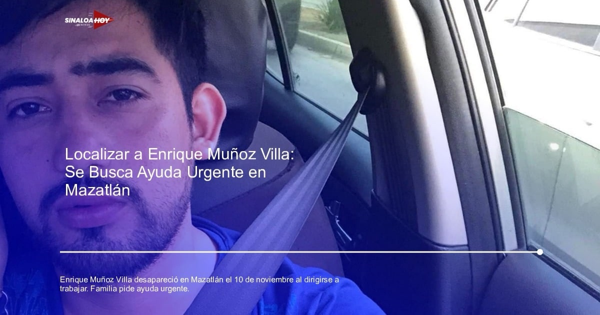 desaparecido, Mazatlán, Seguridad