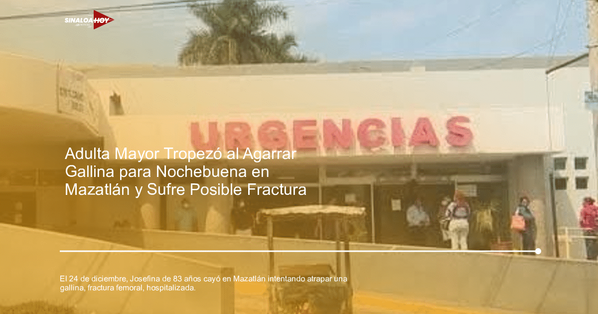 Entrada de urgencias del hospital con personas esperando y vegetación alrededor.