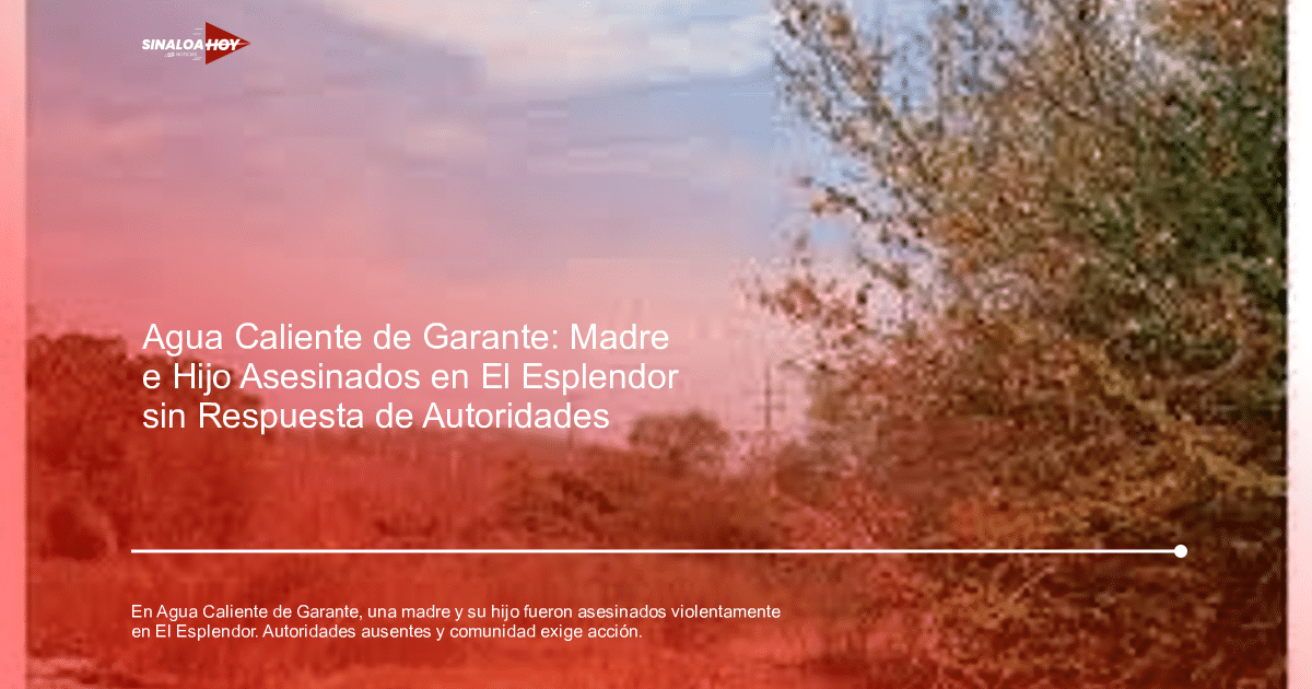 Paisaje natural con vegetación y árboles en Agua Caliente de Garante, cielo nublado.