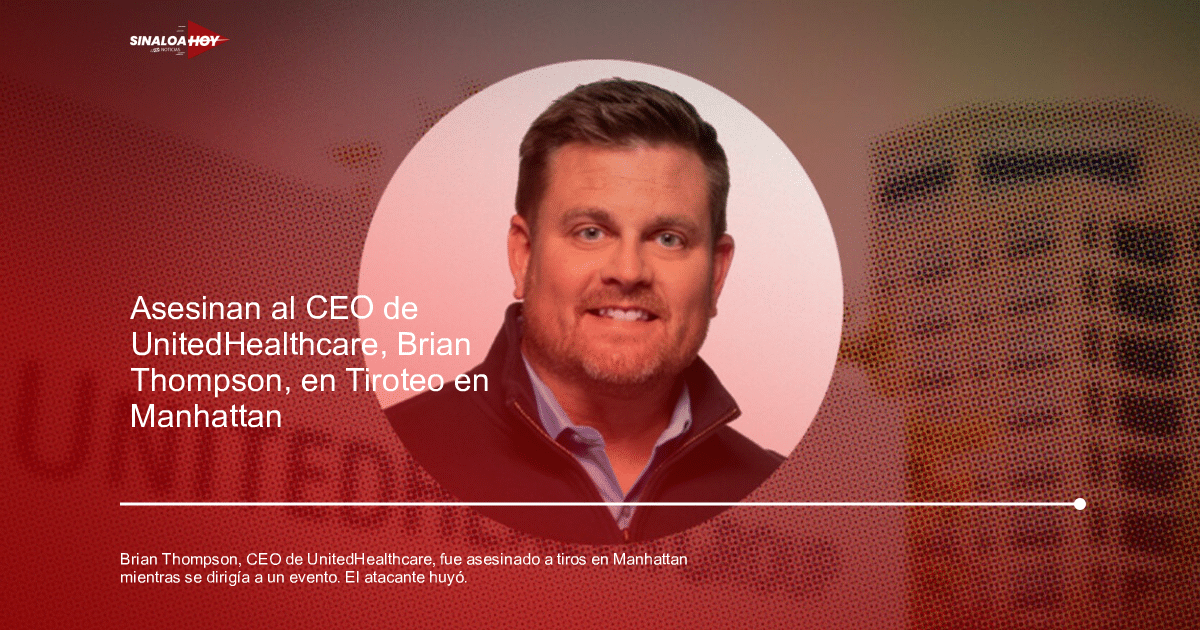 Fondo de edificio con texto 'UNITED' en escena del crimen de Manhattan