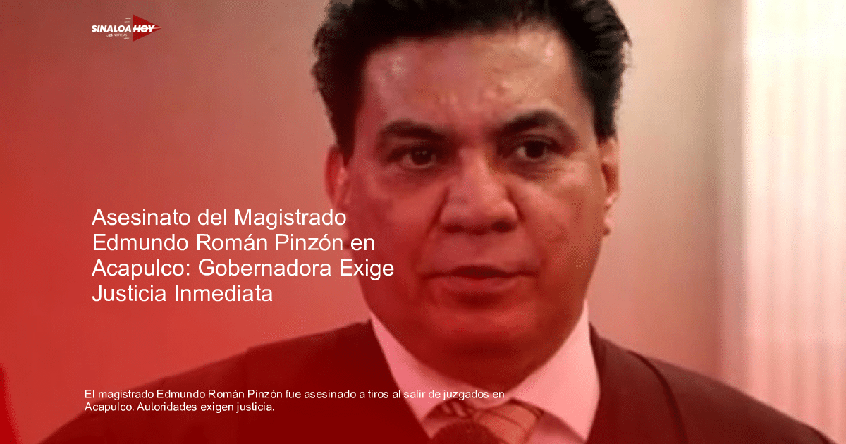 Vehículo del magistrado Edmundo Román Pinzón con cristales rotos tras ataque en Acapulco