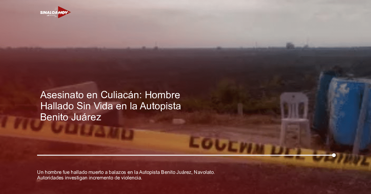 Paisaje desolado con banca y cinta de escena del crimen en autopista