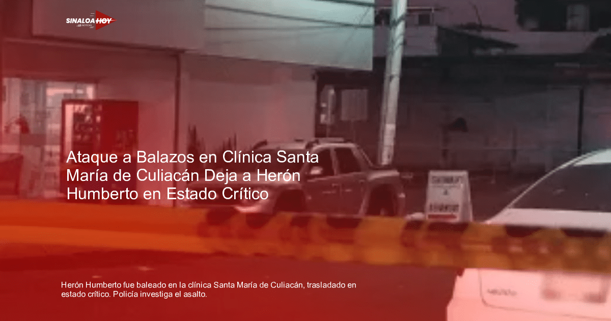 Área urbana con vehículo gris, máquina expendedora y cinta amarilla de restricción, posiblemente relacionada con un incidente violento en Culiacán.