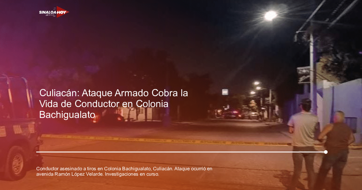 Calle acordonada en Culiacán con patrulla policial y testigos