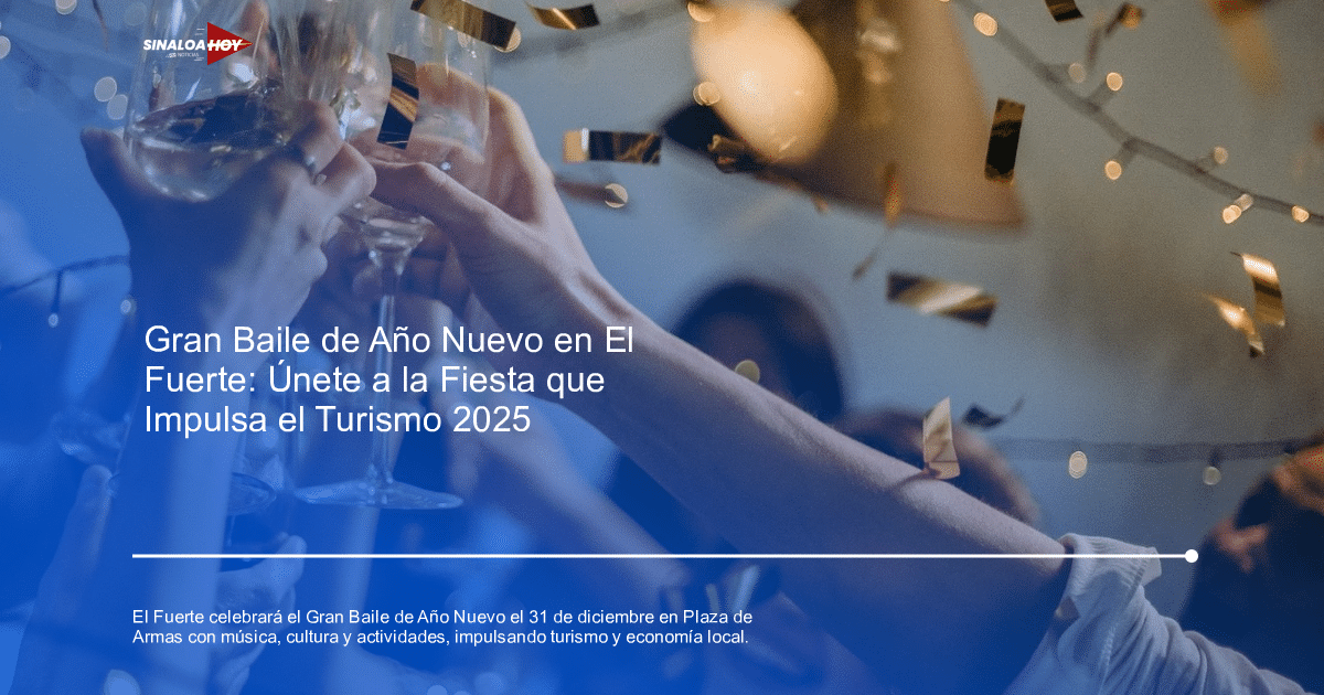 Manos levantando copas de vino y champán en un brindis festivo con confeti dorado y luces de fondo.