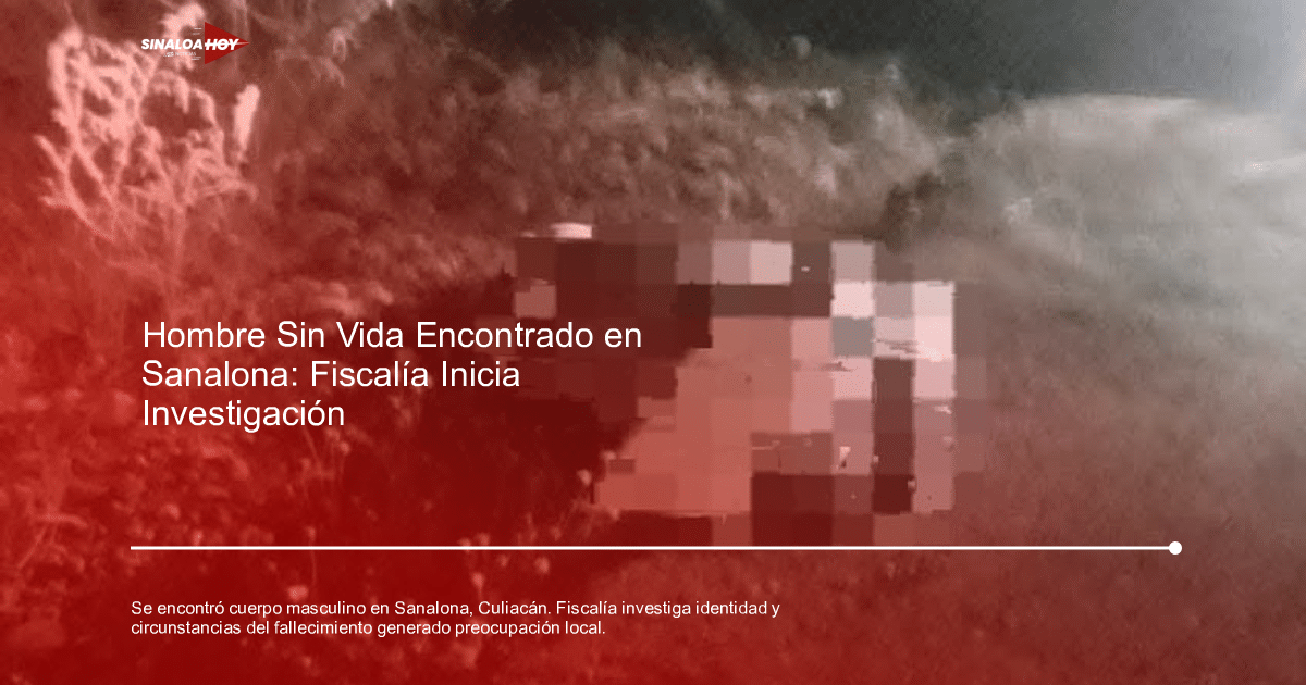 Imagen de la escena del crimen en Sanalona, Culiacán, donde se encontró un cuerpo sin vida envuelto en una cobija blanca.