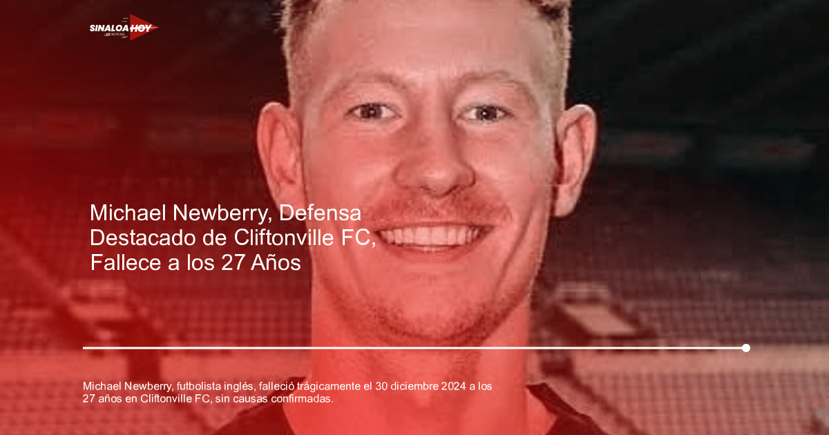 Hombre rubio sonriendo en un estadio, homenaje a Michael Newberry