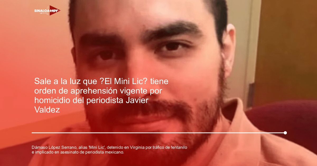 Dámaso López Serrano detenido por tráfico de fentanilo en Virginia