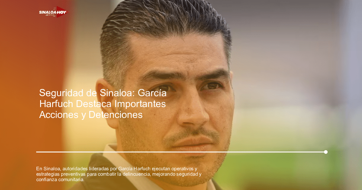 Operativo de seguridad en Sinaloa con fuerzas policiales en acción