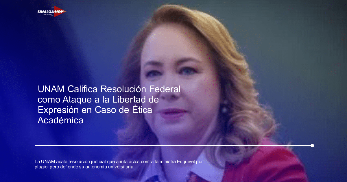 Imagen relacionada con la controversia de la UNAM y el caso de plagio de Yasmín Esquivel.