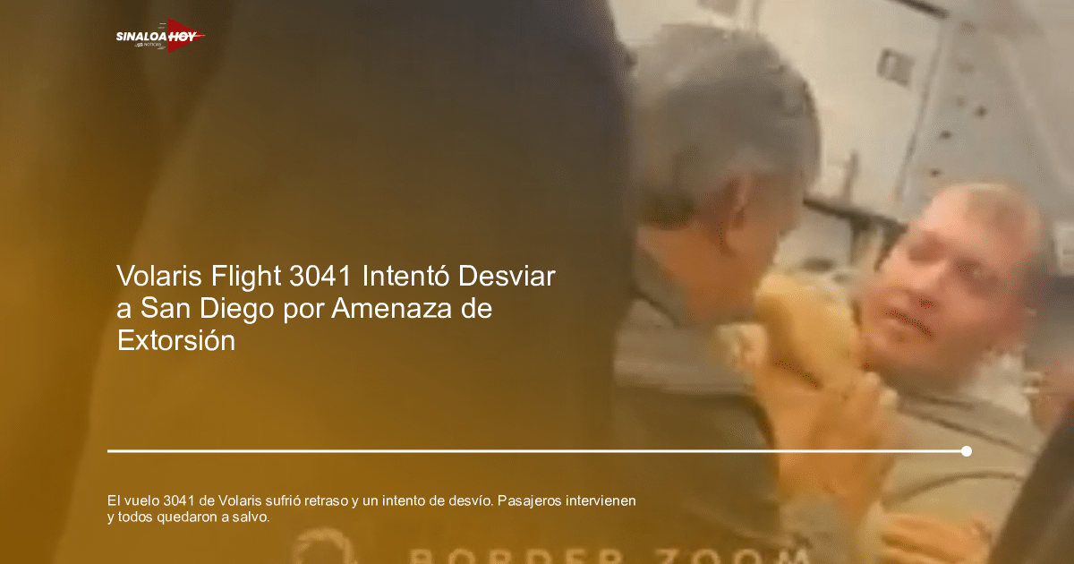 Pasajeros del vuelo 3041 de Volaris durante el incidente de desvío frustrado.