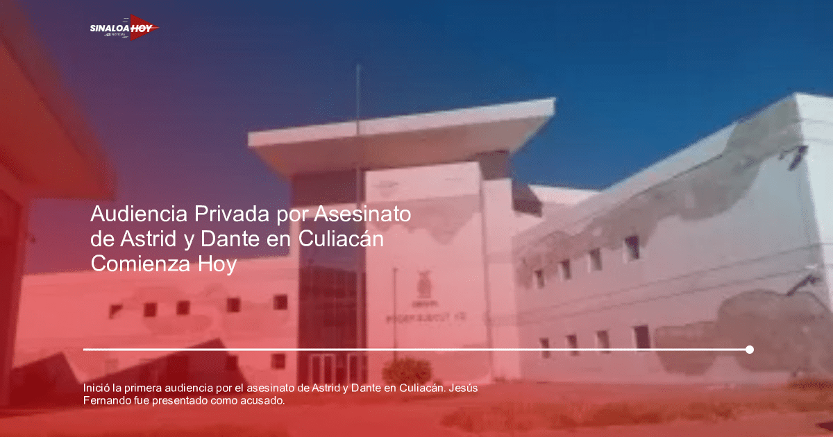 Edificio moderno blanco con ventanas y techo sobresaliente, sede de la audiencia por el crimen en Culiacán.