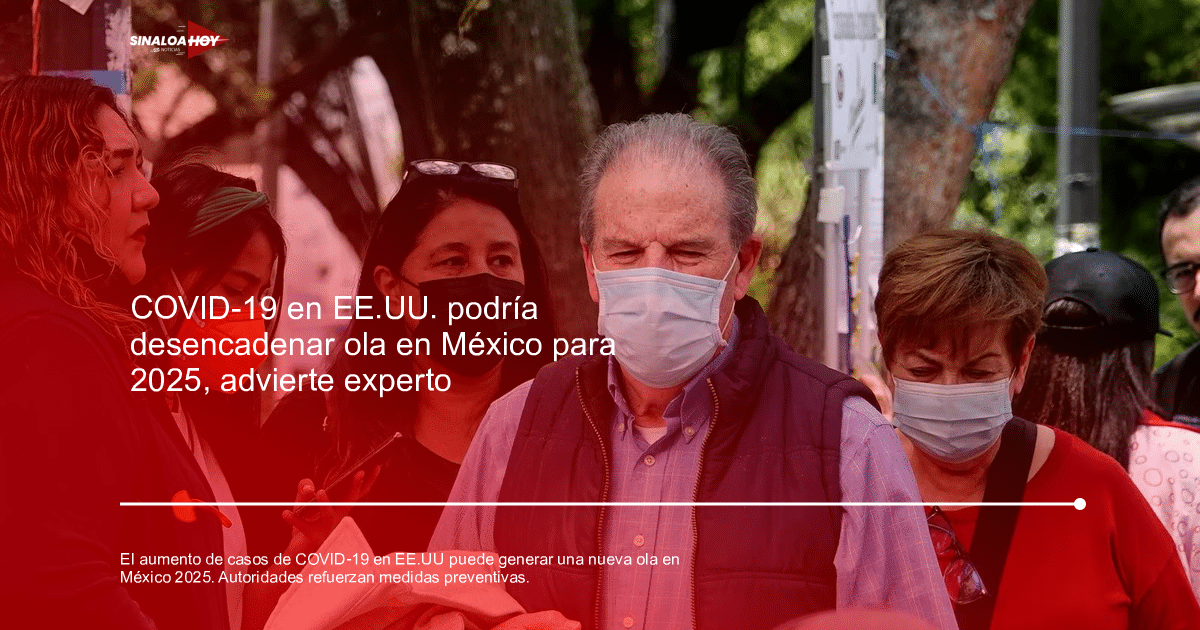 Grupo de personas al aire libre, algunas con mascarillas, en contexto de aumento de COVID-19.