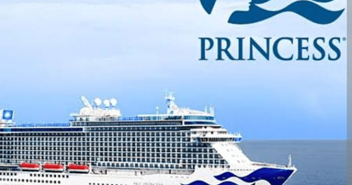 Crucero Discovery Princess navegando bajo un cielo azul